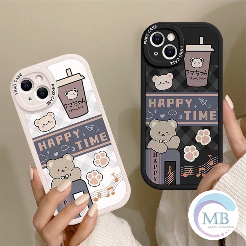 SS114 SOFTCASE TPU MOTIF KARTUN MILK TEA INFINIX HOT 11 11S 12i PLAY NOTE 11 PRO 12 G96 MB3893