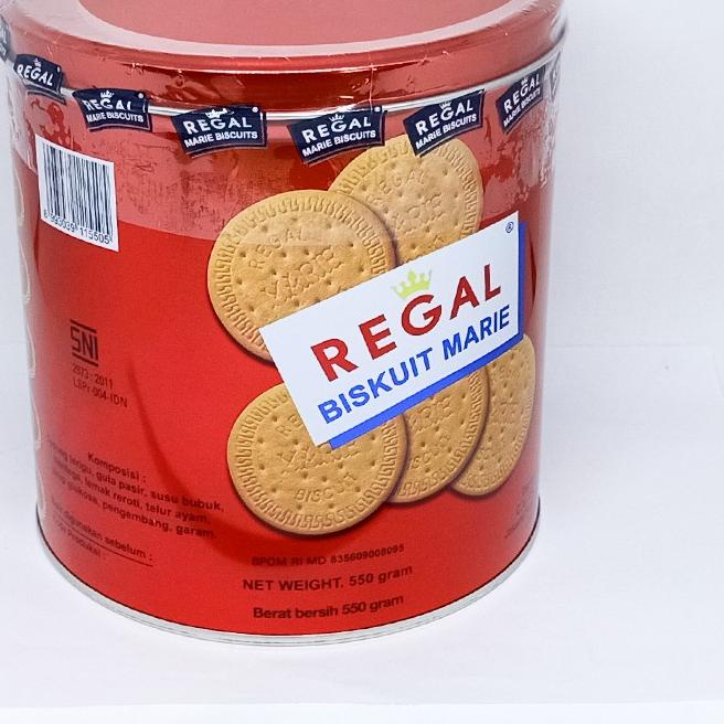 

BAYAR DITEMPAT✔️REGAL MARIE KALENG 550 GRAM - CEMILAN BISKUIT TINGGI PROTEIN|RA7