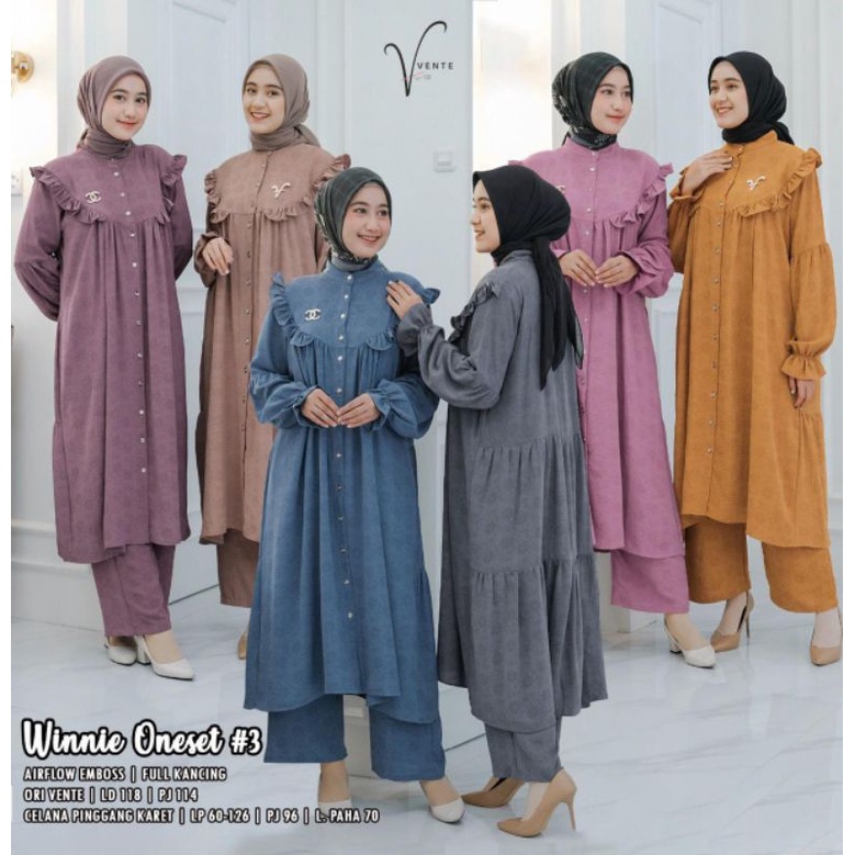 WINNIE SET #3 BY VENTE • BEST SELLER • BUSUI FRIENDLY • AIRFLOW SET