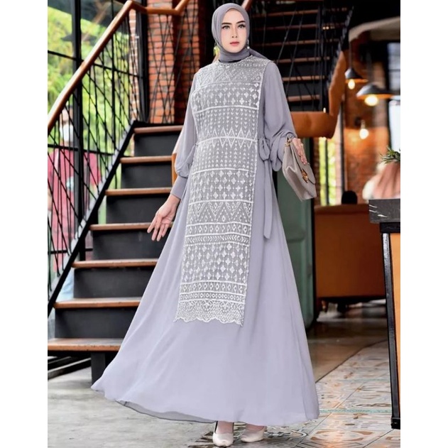 Ready Gamis Super Mewah//Gamis Pesta Modern//Gamis Terbaru Harga Promo//Gamis Lebaran//Gamis Lebaran 2023//Gamis Hari Raya//pakaian wanita/baju muslim/gamis tille kekinian/gamis termurah