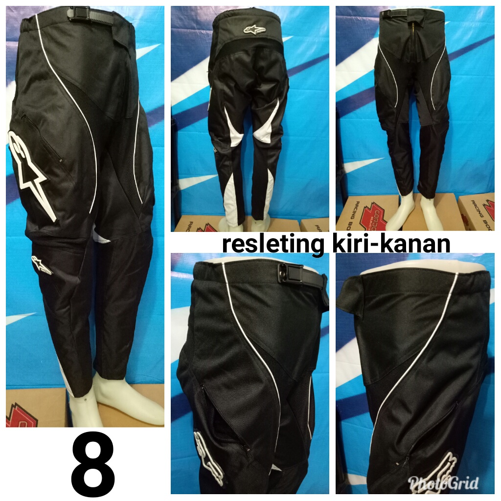 Celana Trail - celana cross - Coundura - Tebal - AntiAir 90% 001 ELANA CROSS TRAIL Celana Cross - Celana Trail - Celana Enduro - Celana Gastrack Adventure - Bahan Condura Berkualitas - Celana motor cross HITAM - Celana trabas bahan condura  - ColouR