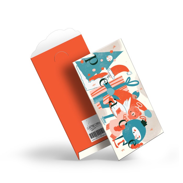 

Capricorn Design Amplop Natal / Christmas Envelope Isi 6 - AMPCX 045
