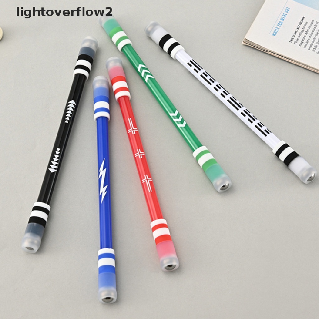 (lightoverflow2) E11 Pulpen / Bolpoin Bahan Baja Tanpa Isi Ulang