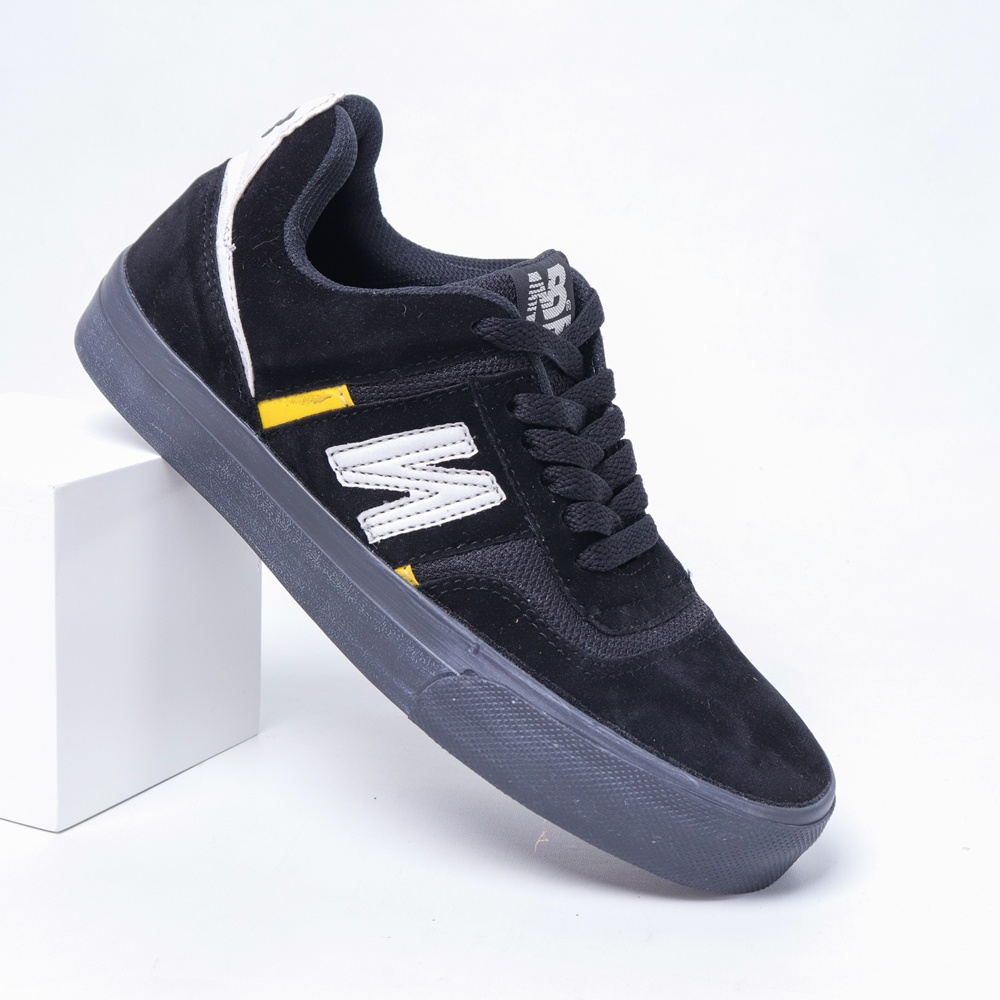 SEPATU PRIA SKATEBOARDING SNEAKERS CASUAL KETS SPORT PREMIUM IMPORT BNIB FULL HITAM PUTIH