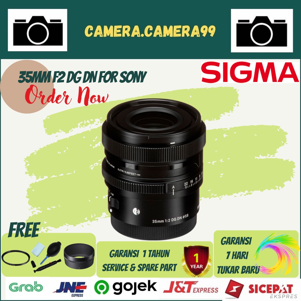 Sigma 35mm f2 DG DN For Sony