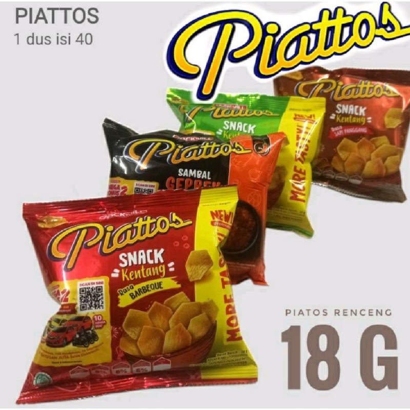 

Piattos Keripik Kentang 10 x 20gr