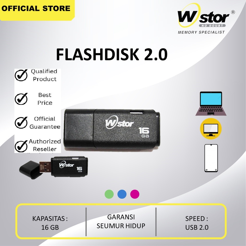Flashdisk 16GB Taga Wstor