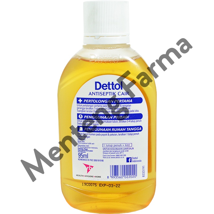 Dettol Antiseptik 95 ML