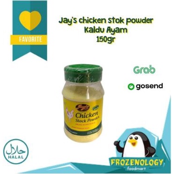 

Jay's Chicken Stock Powder Kaldu Ayam Bubuk 150gr Non MSG Kaldu MPASI