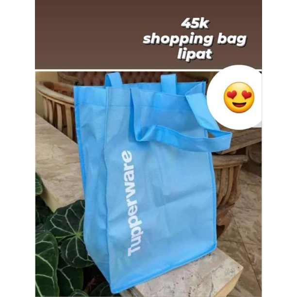 tas tupperware besar/ tas belanja besar ori