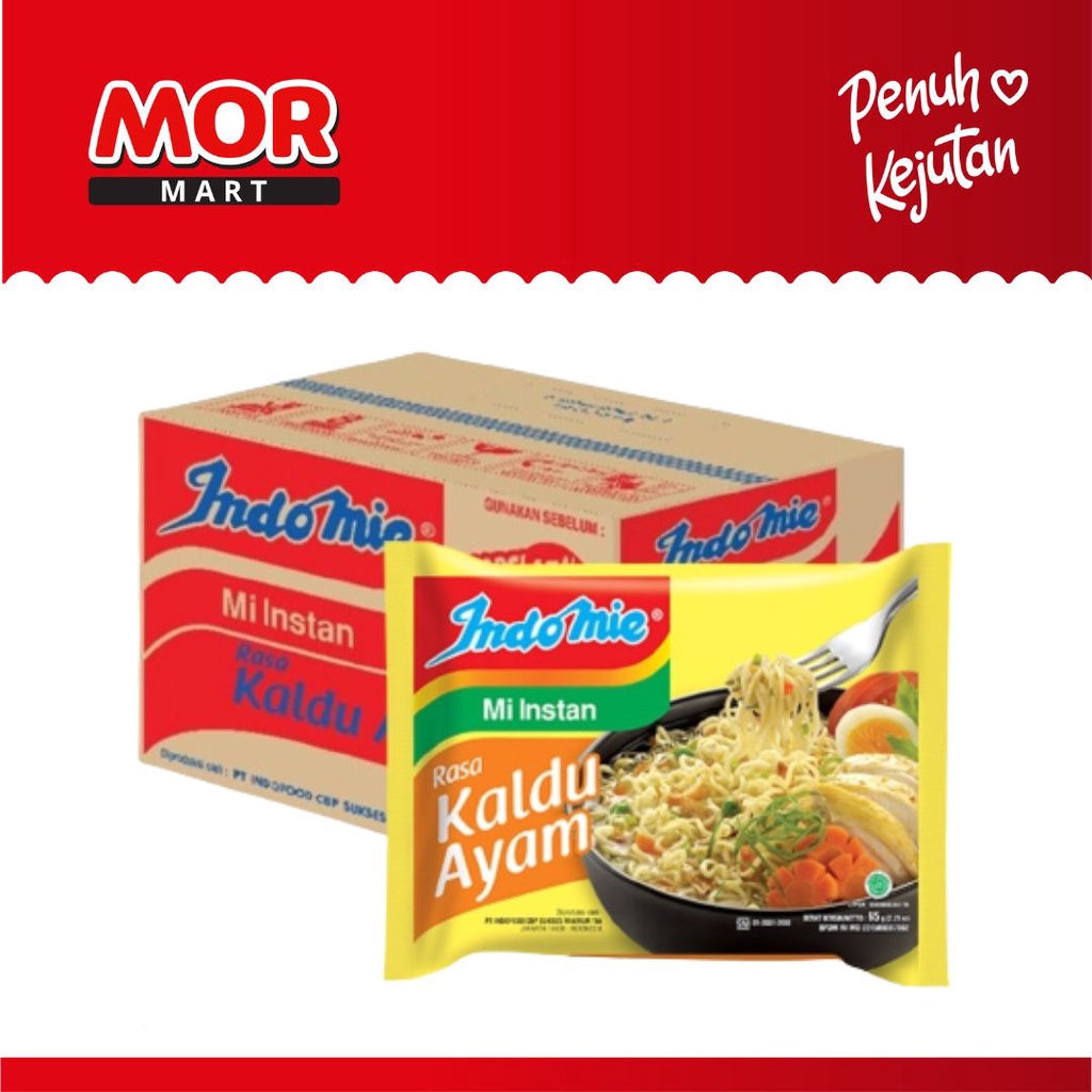 

INDOMIE Rasa Kaldu Ayam 65 gr - 1 Dus Isi 40 Pcs
