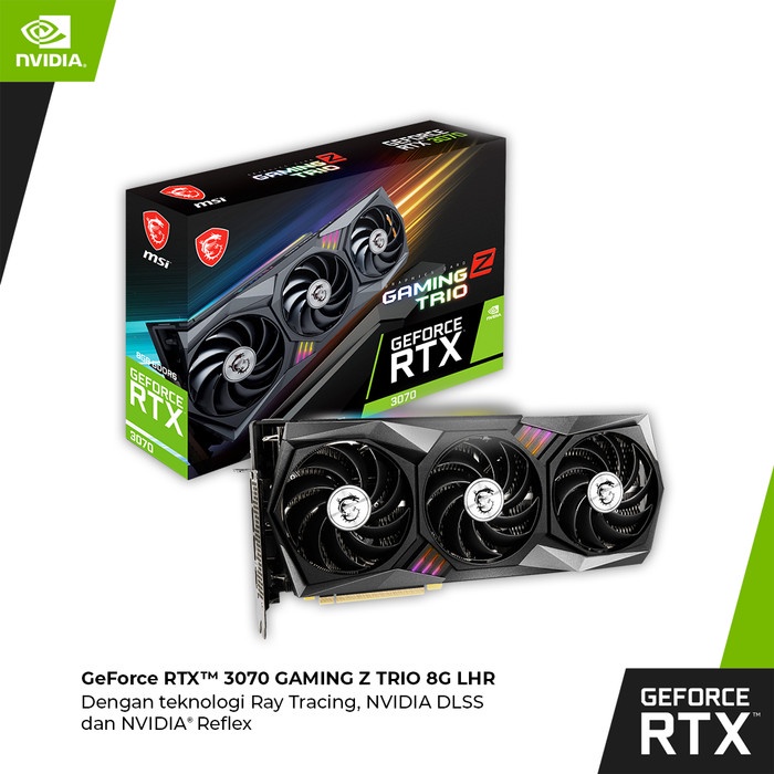 Msi Geforce Rtx 3070 8Gb Gaming Z Trio Lhr