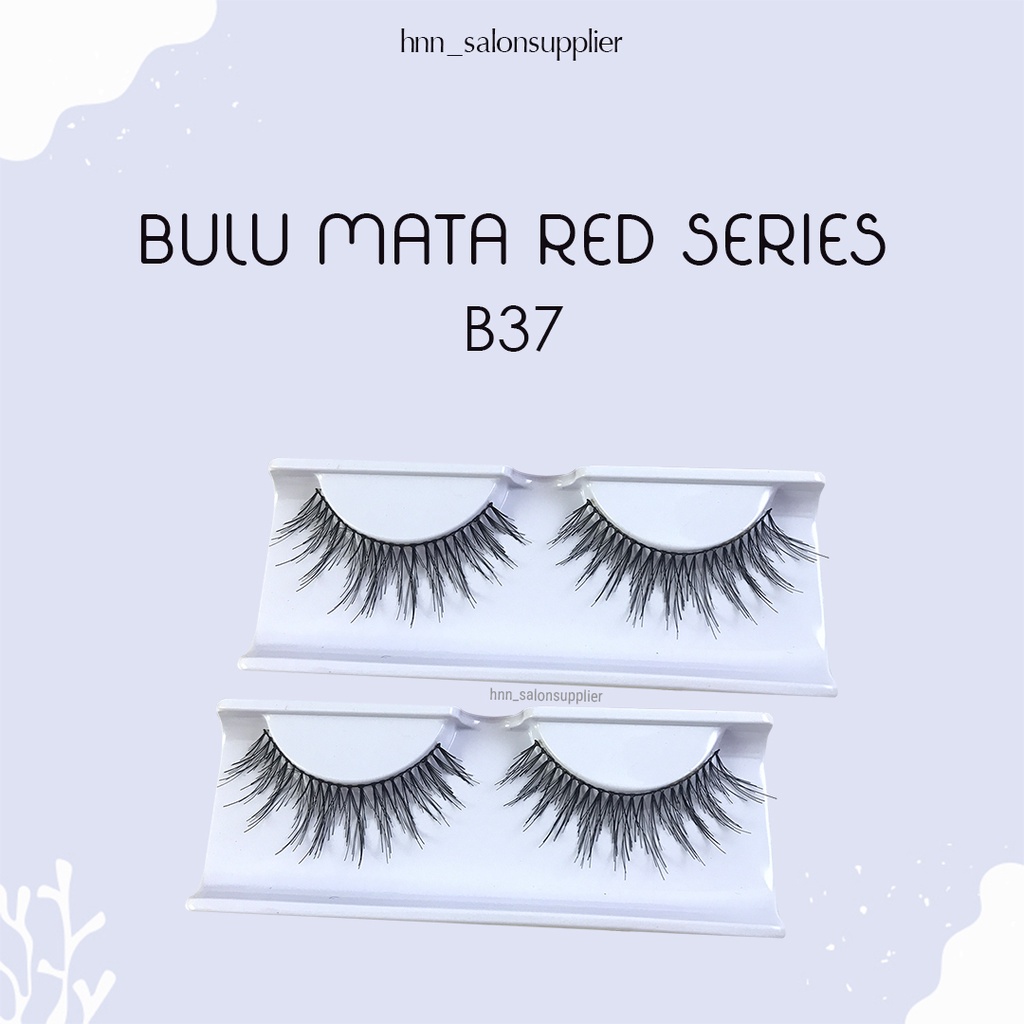 B37 Bulu Mata Palsu Handmade Fake Eyelash Eye Lashes Lash Artifivial Belle Eyelashes