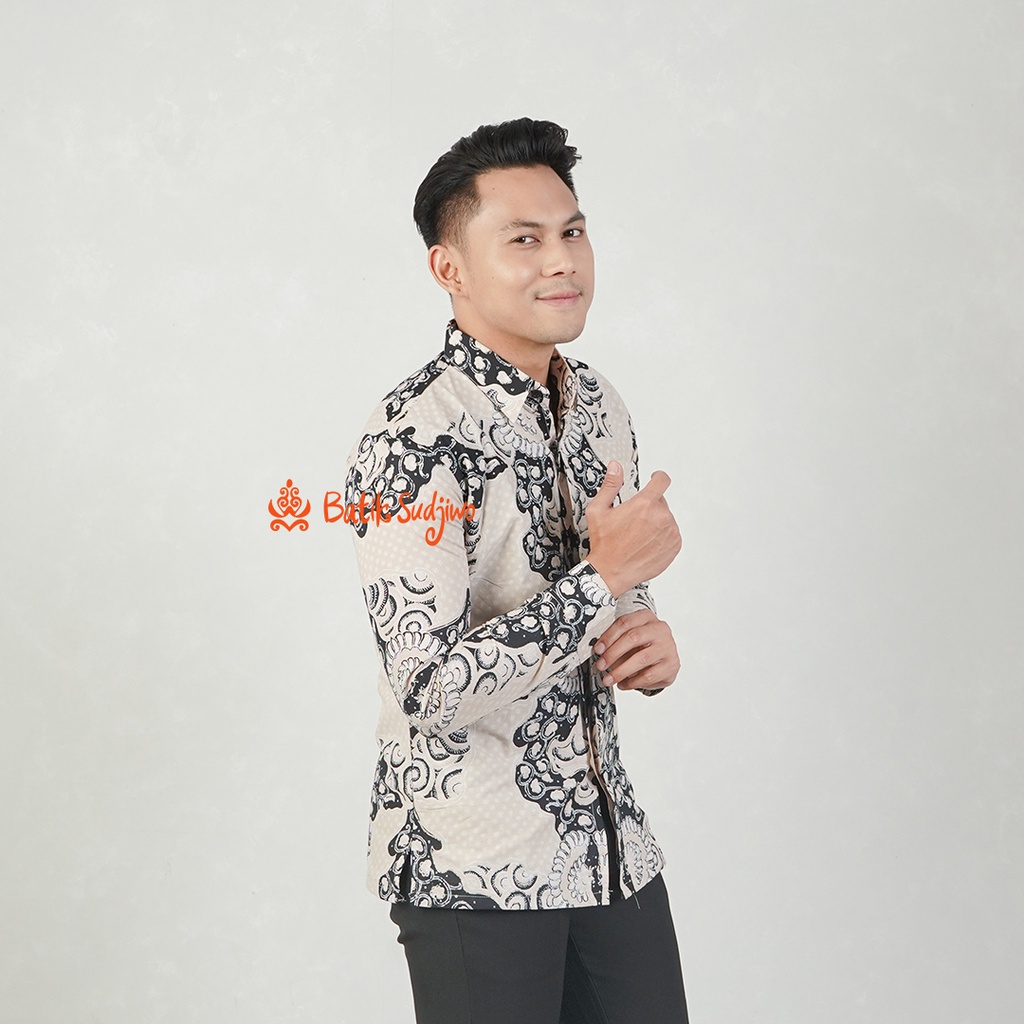 Atasan Kemeja Batik Pria Regular 1073