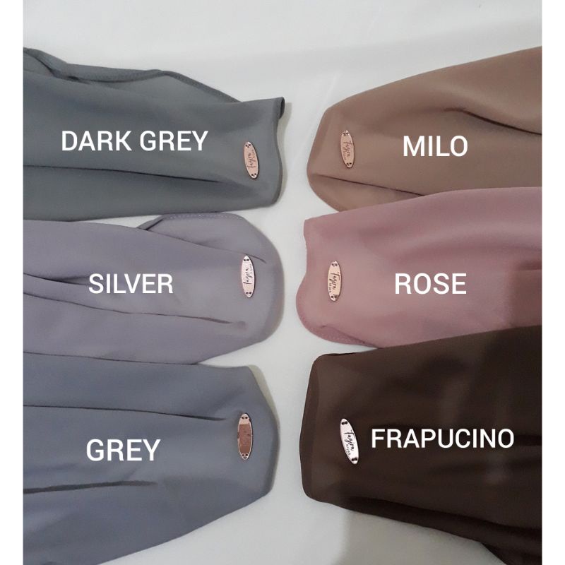 Hijab Malaysia Bawal Shawl hijab curve