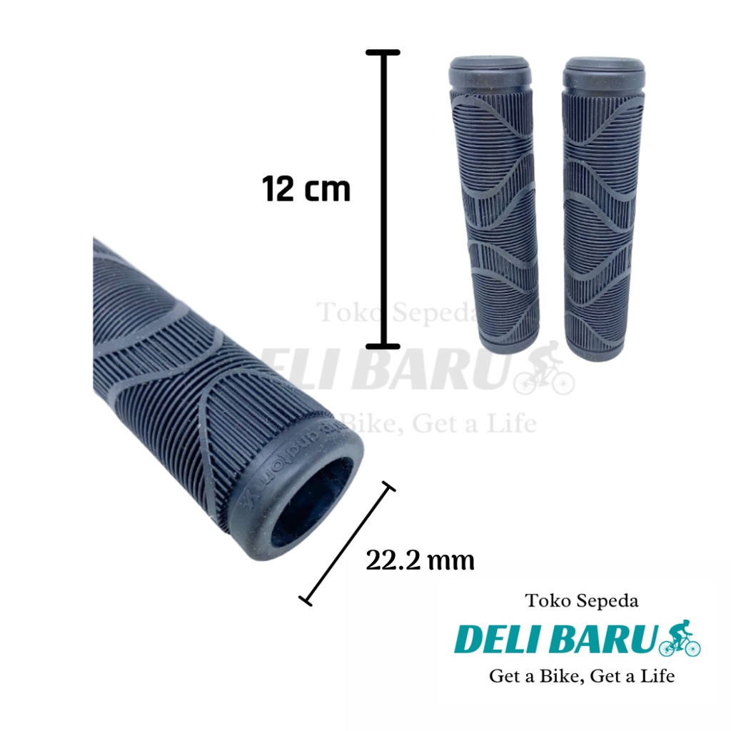 Hand grip hanpad hamfat sarung stang sepeda MTB united