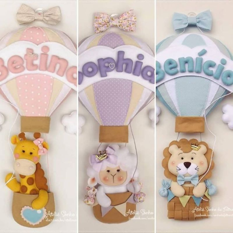 hangingdoor/gantungan nama flanel/gantungan pintu kamar