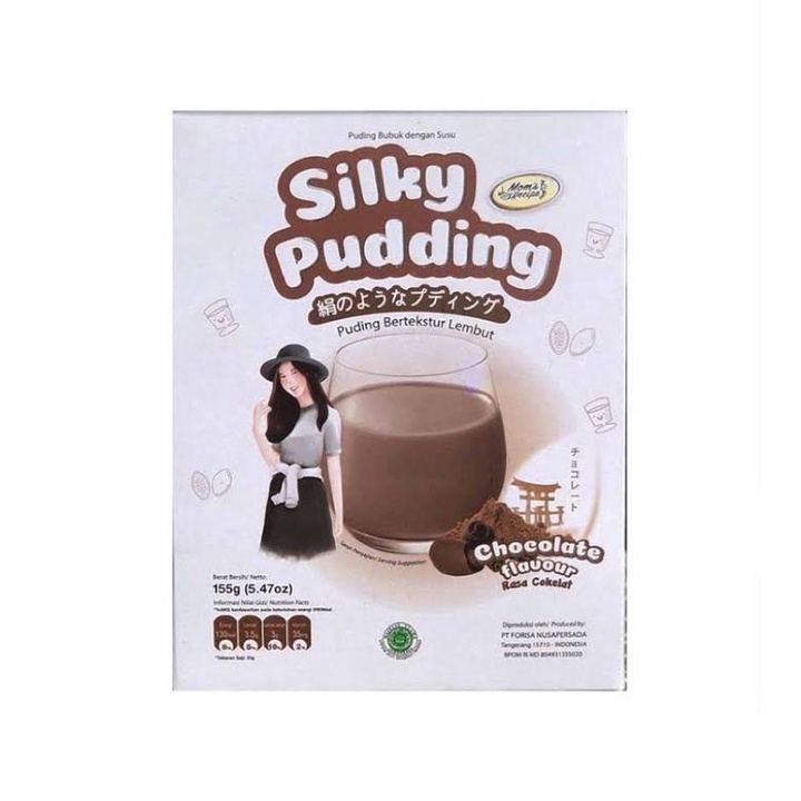 

Doyan ngemil - Silky puding coklat 155gr