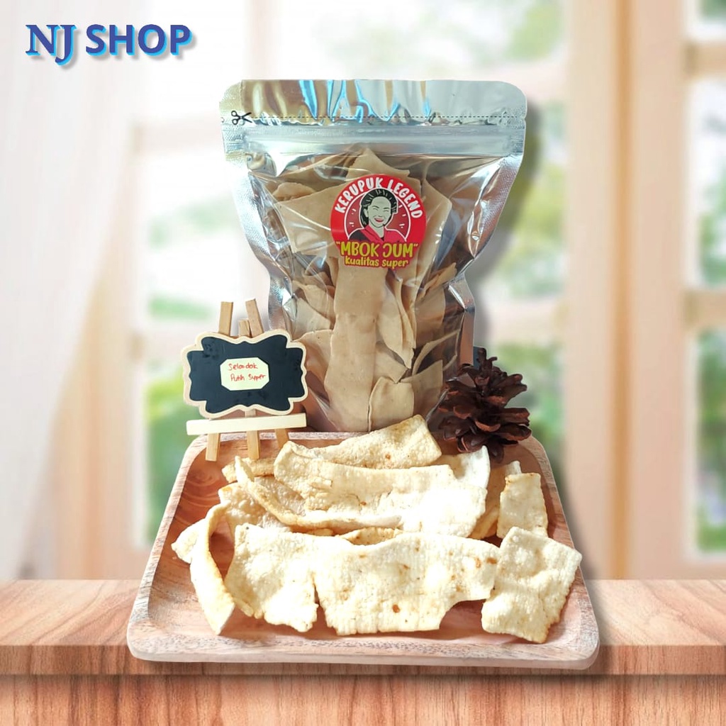 [Kerupuk] - Kerupuk Mentah Slondok Kerupuk Kering Krupuk Selondok Putih Super Gurih Kualitas Premium