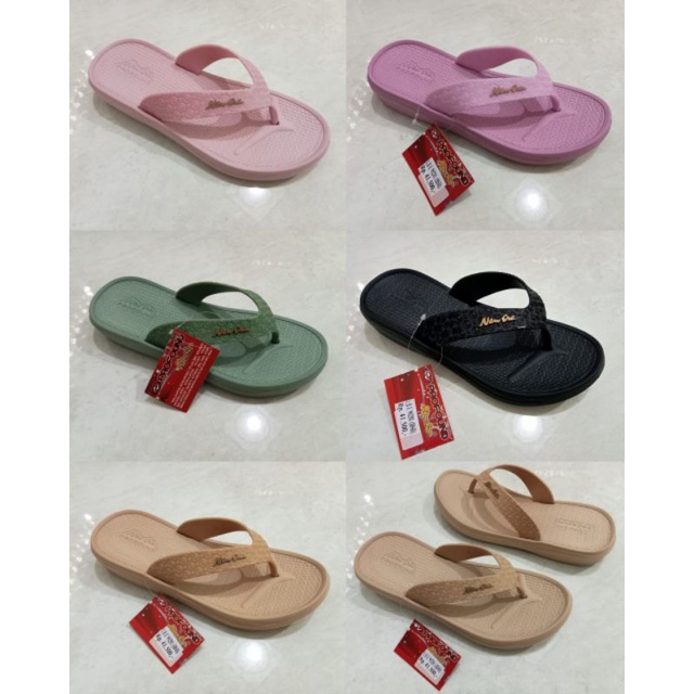 Sandal Jepit Wanita Wedges Phylon Karet New Era (New Arrival)