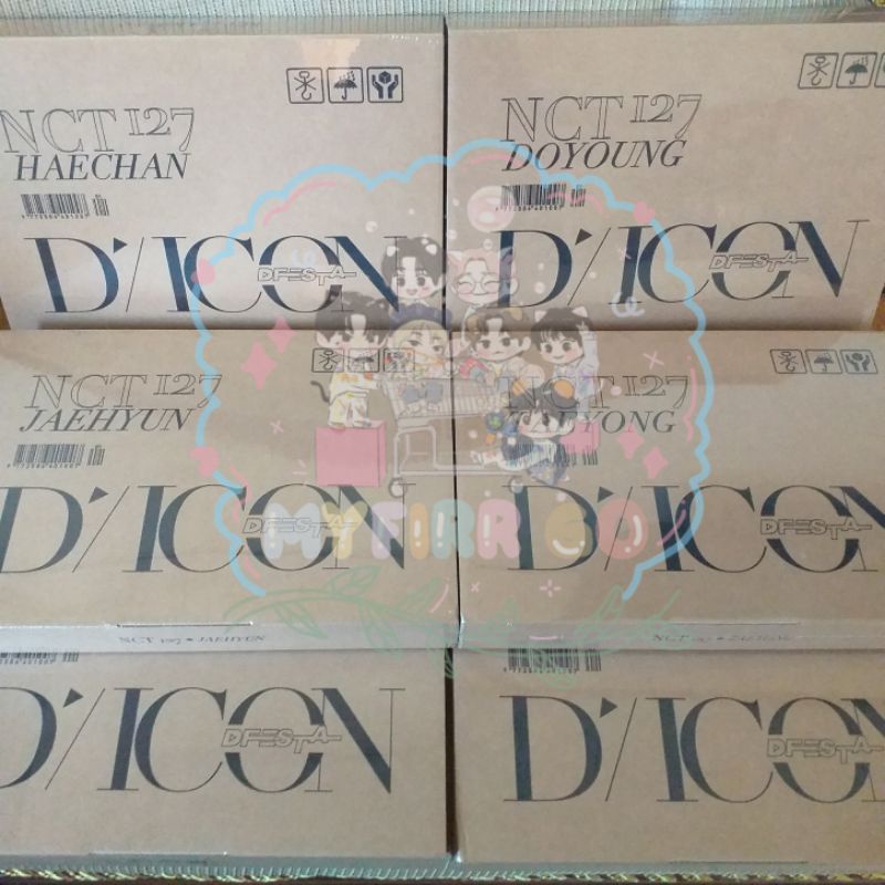 [READY STOCK] NCT127 DICON D'FESTA (SEALED FULLSET TAEYONG DOYOUNG JAEHYUN JUNGWOO MARK HAECHAN)