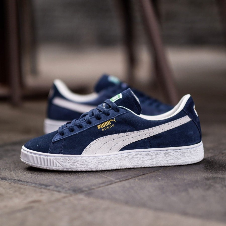 sepatu PUMA RALPH SAMPSON ORIGINAL,Sepatu pria original,sepatu wanita original ,sepatu puma original,sepatu pria murah,sepatu Wanita murah-Navy Putih