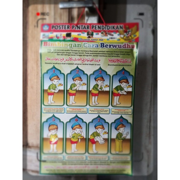 

Poster Tali Cara Wudhu