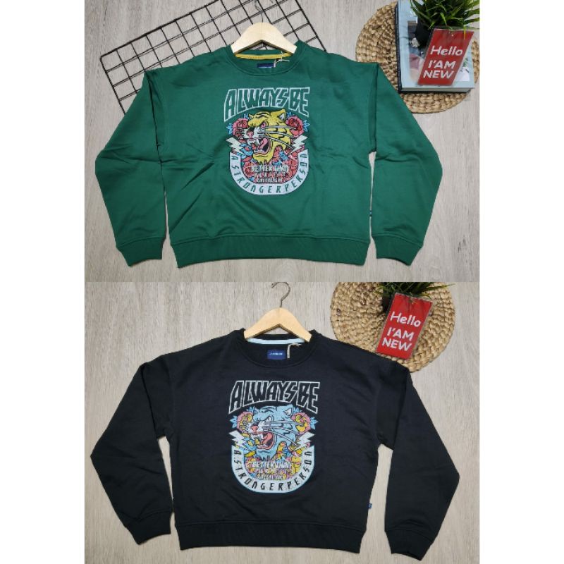sweater greenlight wanita terbaru original // croptop