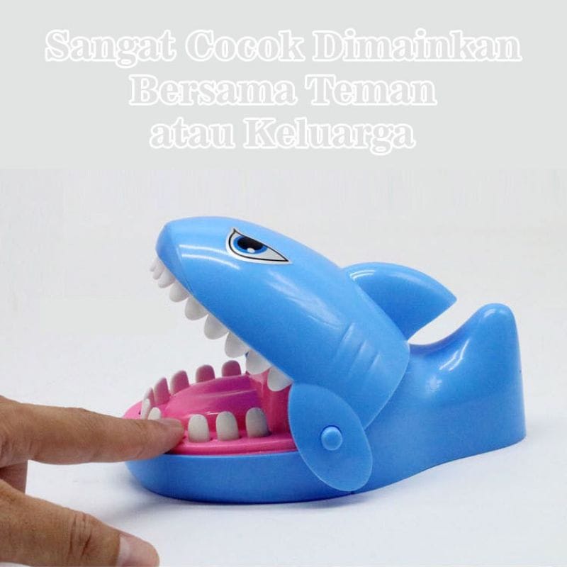 MAINAN ANAK SHARK GAME HIU GIGIT SHARK DENTIST SERU PRANK