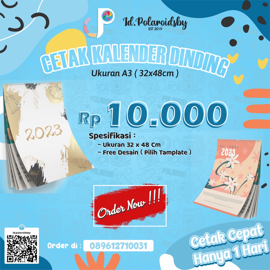 

Cetak Kalender Kustom 2023 free request gambar dan nama