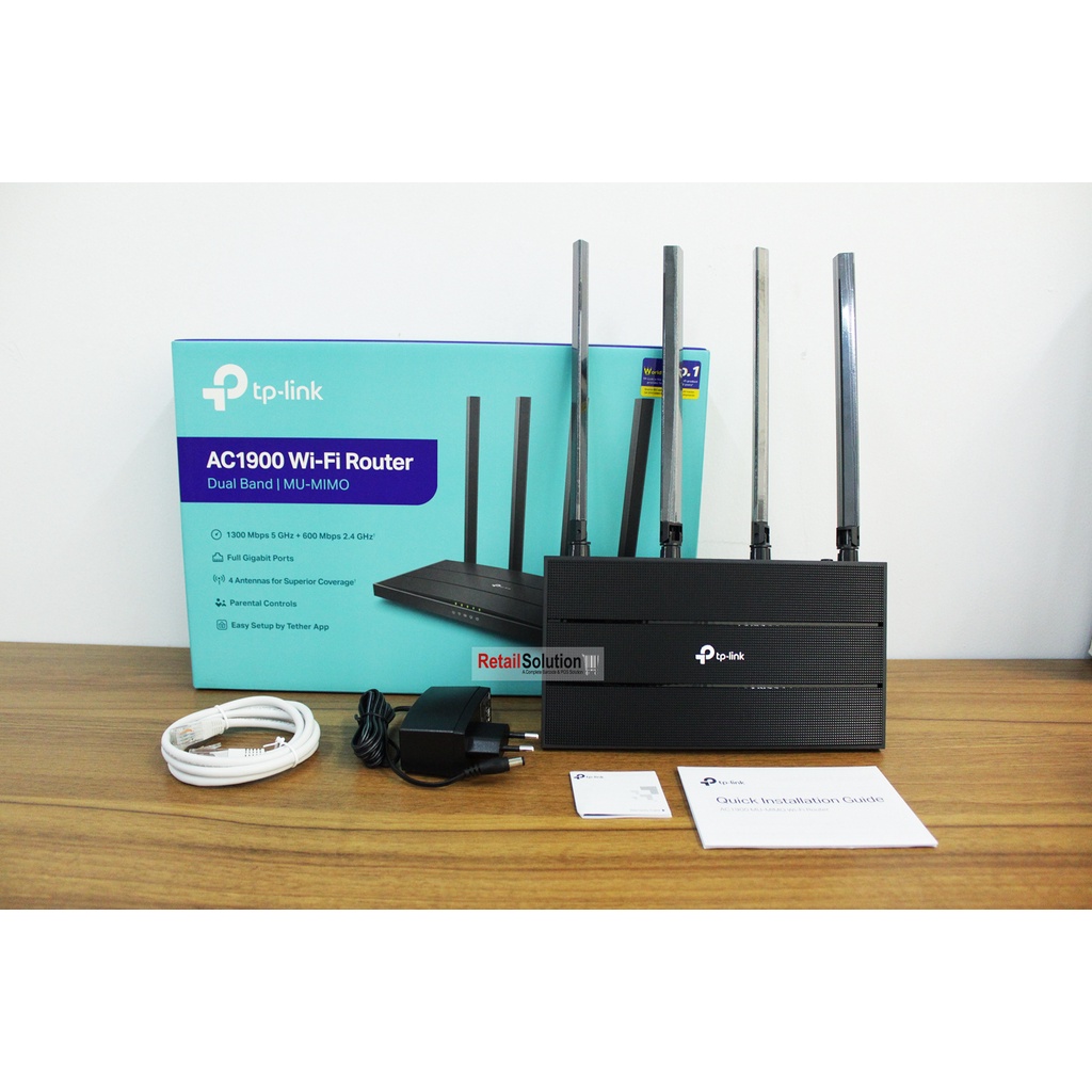 Router Access Point AC1900 - TPLINK TP-LINK Archer C80 2.4GHz 5GHz