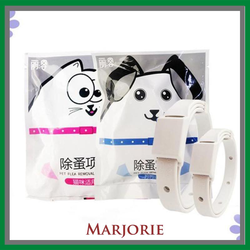 Dog Collar Cat Collar Pet Collar Anti Tick Tungau Flea Collar untuk Pet Kitten Puppy Perlindungan Abadi-MJD