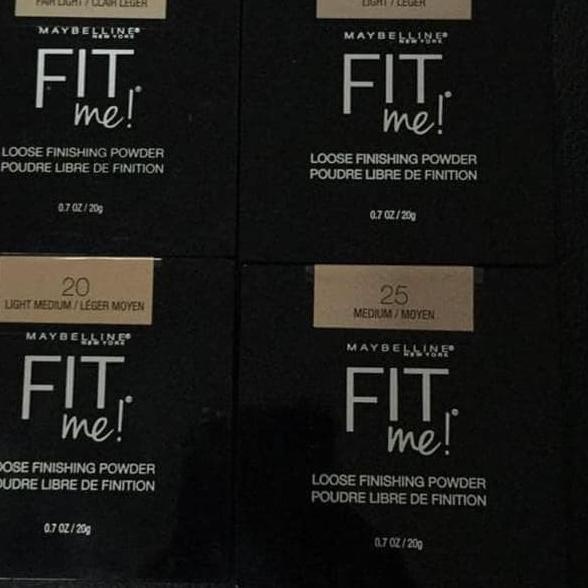 Terbaru 11.11 ORIGINAL Maybelline Fit Me Loose Finishing Powder Bedak Tabur ?