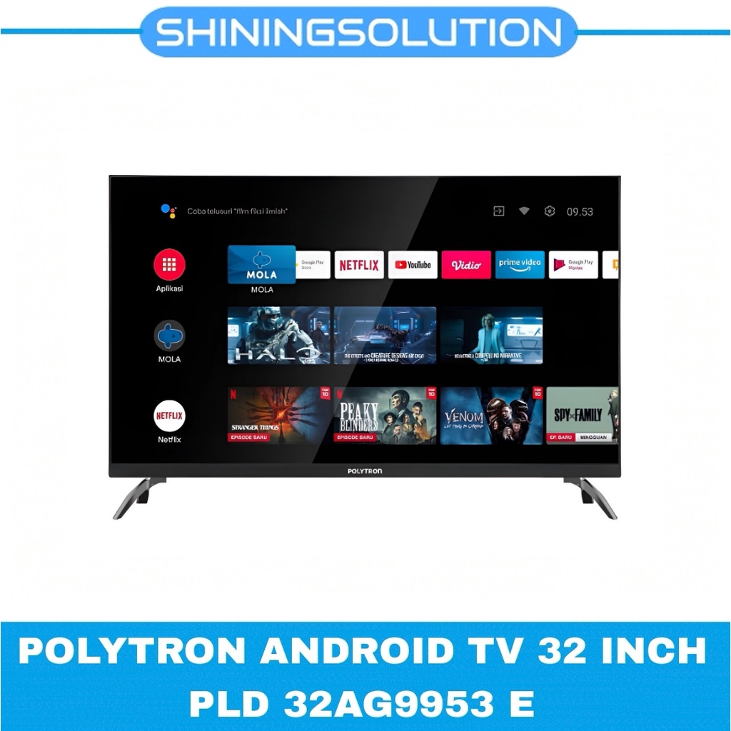 POLYTRON ANDROID TV 32 INCH PLD 32AG9953 E