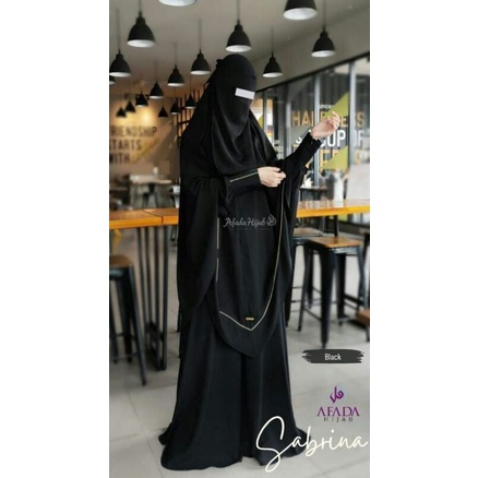 Sabrina Set By Afada Hijab / Gamis Syar'i Set