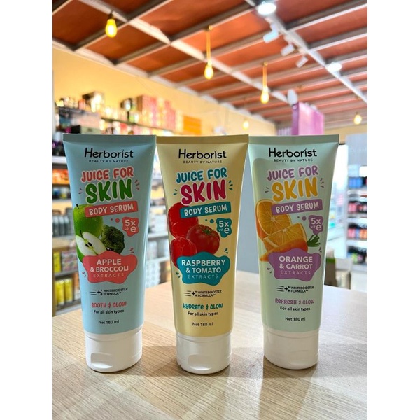 HERBORIST JUICE FOR SKIN BODY SERUM 180ML / HERBORIST BODY SERUM 180ML
