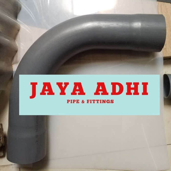 PVC Elbow Long 1-1/4" AW
