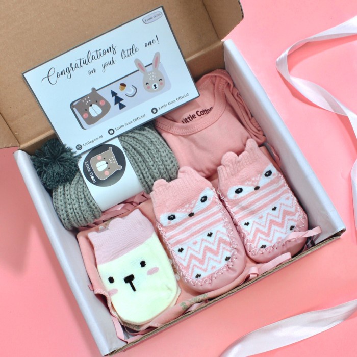 

[COD] Hampers Baby Gift Set Boy Girl | Kado Lahiran Bayi Hadiah Newborn LG1 - Baby Girl