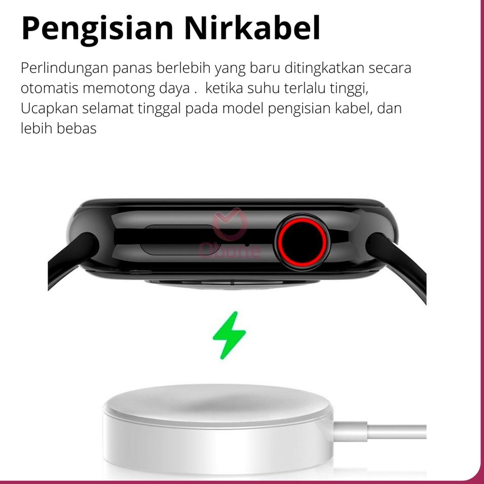 Hot Sale Garansi Obone Watch 7 full layar Smartwatch IWO 7 Series 7 45mm