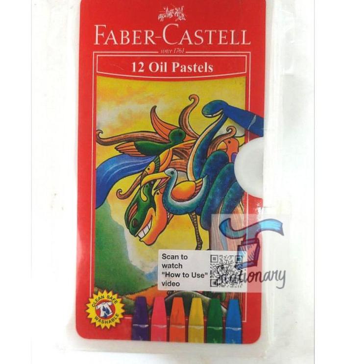 

Hot Arrival Crayon Faber Castell 12 Warna.