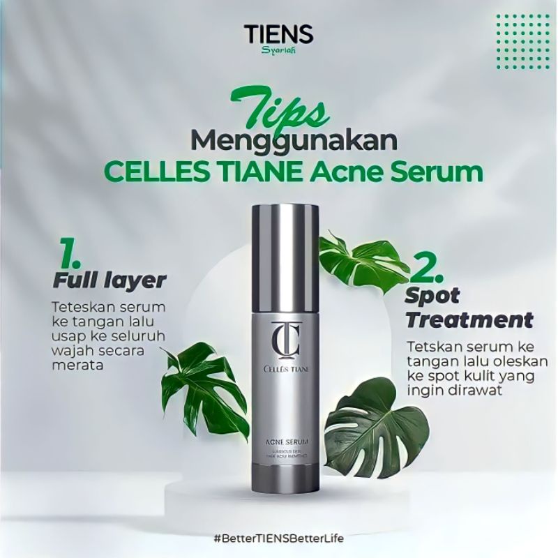 SKINCARE WHITENING GLOWING CELLES TIANE