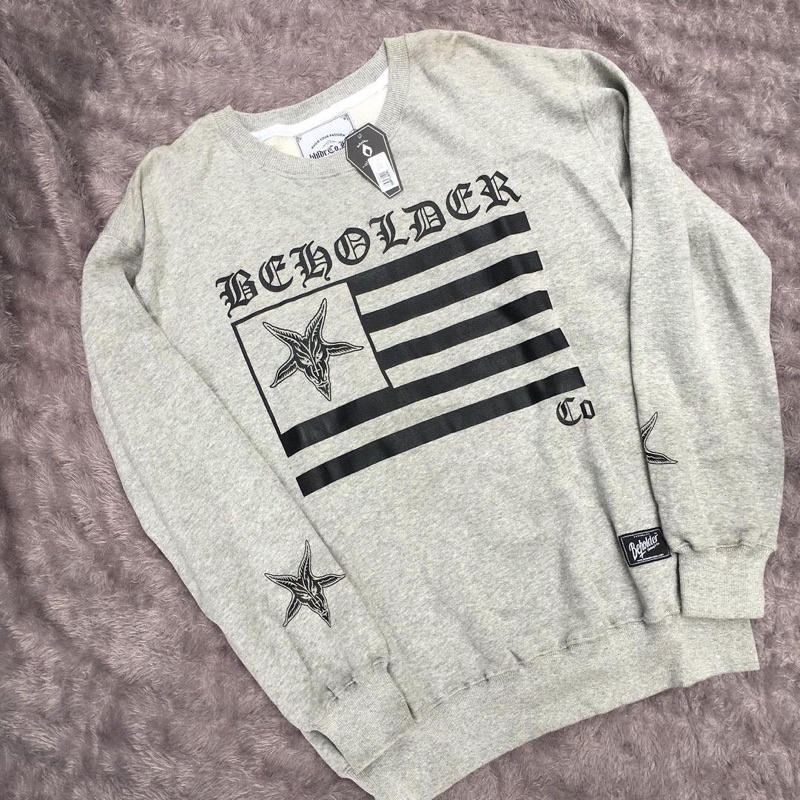 monggo sweater crewneck beholder rilisan 2016 original resmiii