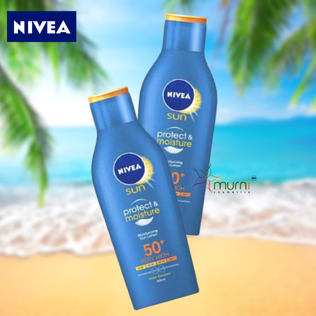 NIVEA SUN PROTECT &amp; MOISTURE LOTION SPF 50 PA++ 200ML