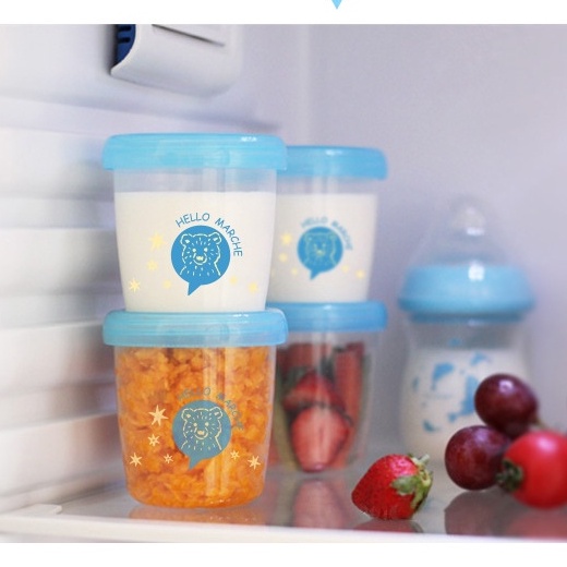 Tempat penyimpanan asi mpasi bayi baby food container 180 ml