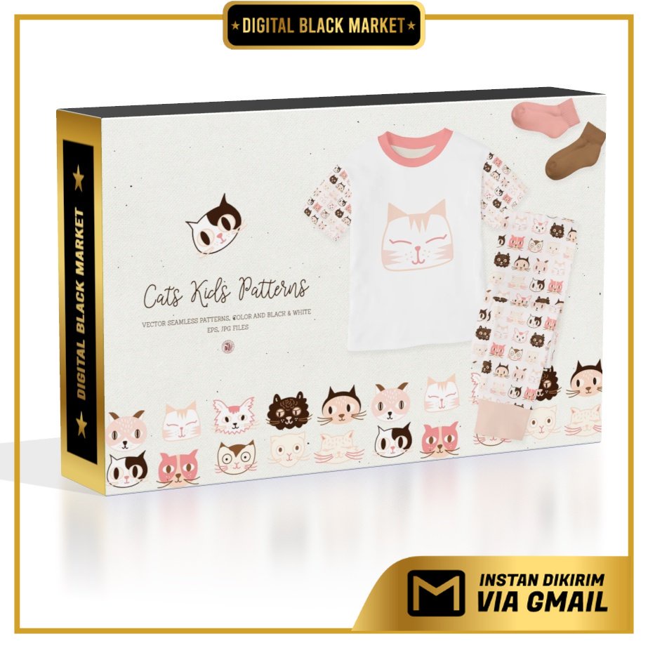 Cats Kids Patterns