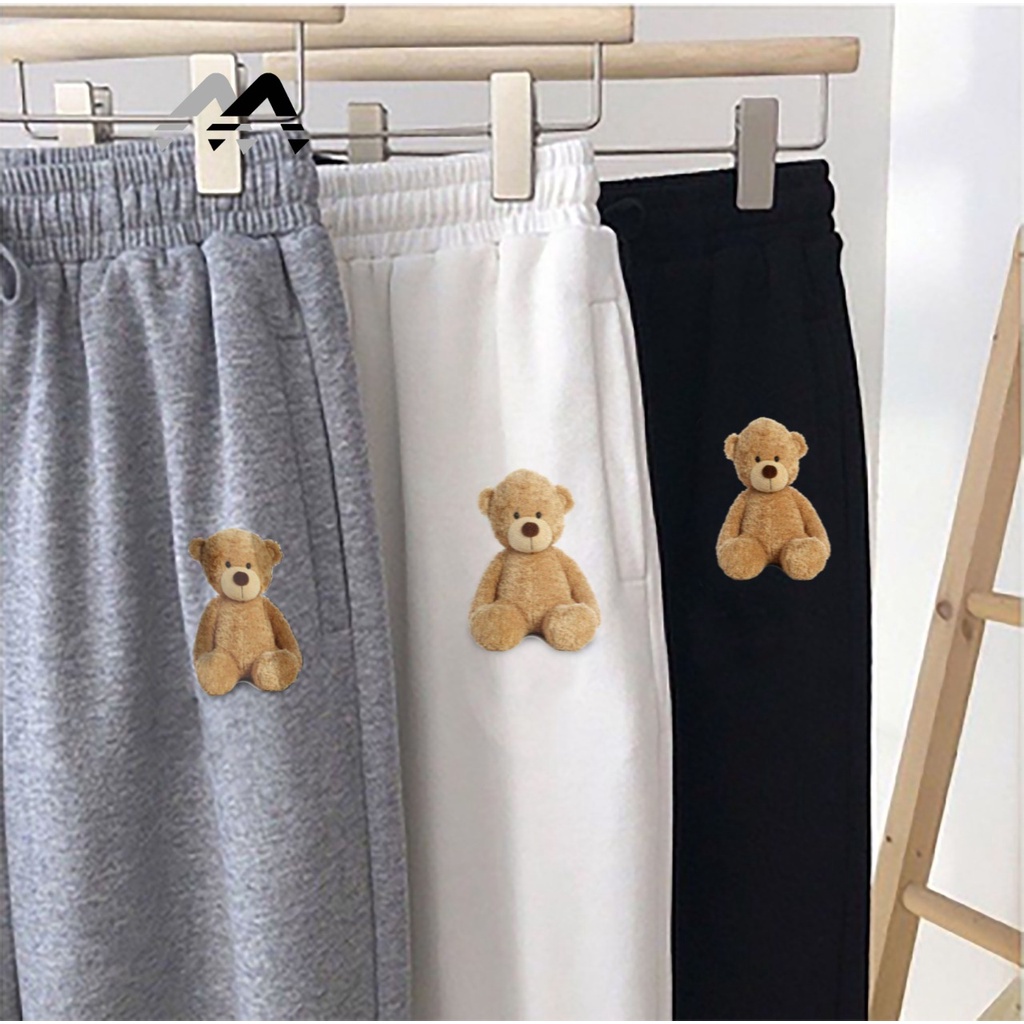 CELANA JOGGER BEAR PANTS | JOGGER BEAR DTF