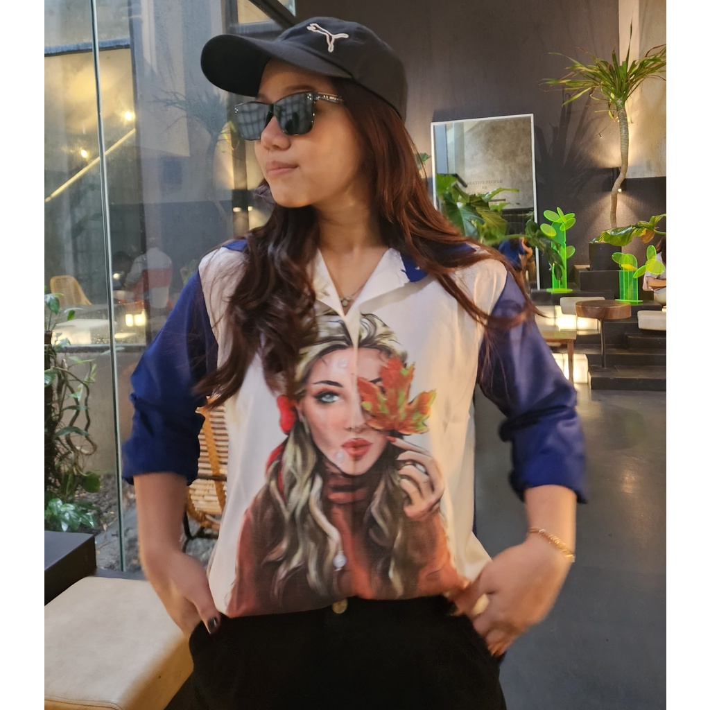 Emely Shirt / Kemeja Oversize katun