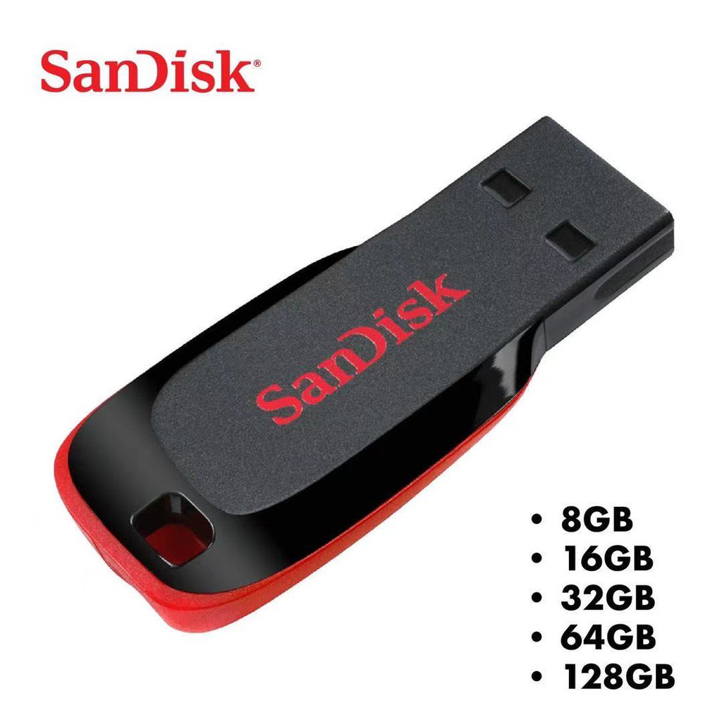 Sandisk CZ50 Flash Disk USB 2.0 Kapasitas 32GB / 64GB / 128GB