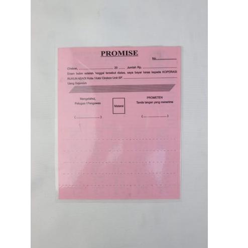 

[KODE RDTFE] Promise buku angsuran koperasipraktis tinggal sobek ga perlu ribet catat isi 50 lembar bisa ganti nama sesuai keinginan langsung tulis aja di catatan