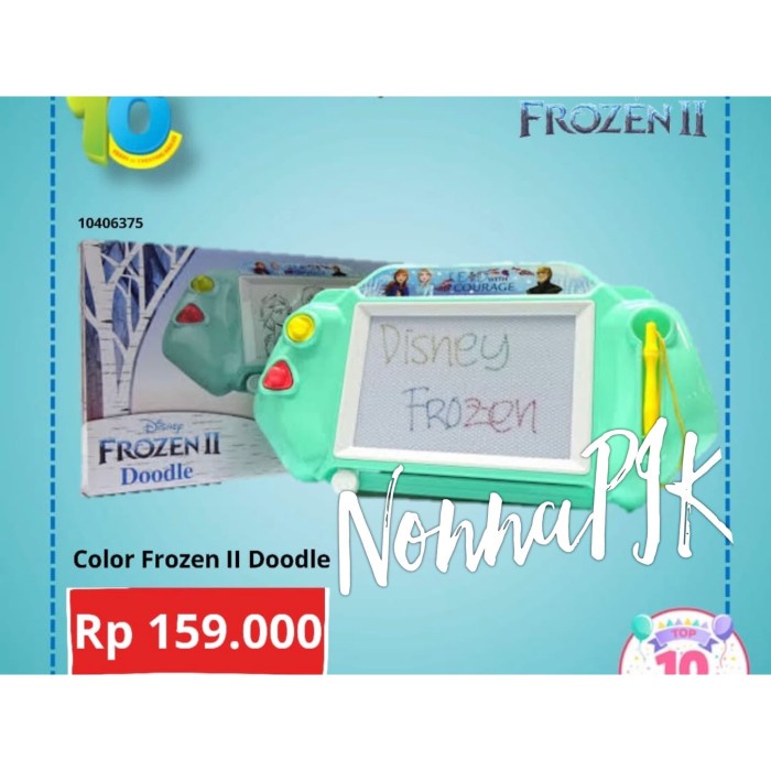 

Gilaa!!! Frozen 2 Doodle Drawing Board Color Papan Magnit Octopus Gambar Warna Limited